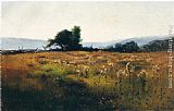 Willard Leroy Metcalf Famous Paintings - Mountain View from High Field